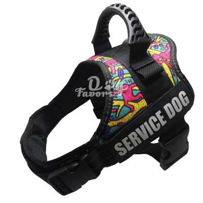 China Wholesale Custom Padded Heavy Duty Reflective Adjustable Pet No Pull Dog Harness Vest For Dogs for sale