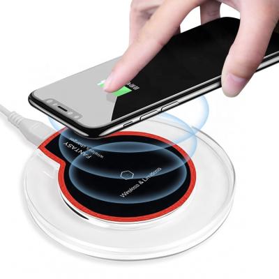 China Universal Fast Wireless Mobile Phone Charger Pad K123 Wireless Charger For Samsung iPhone Samsung 5W Qi Fast Fast Imagination Mobile Phone Wireless Charger Pad for sale