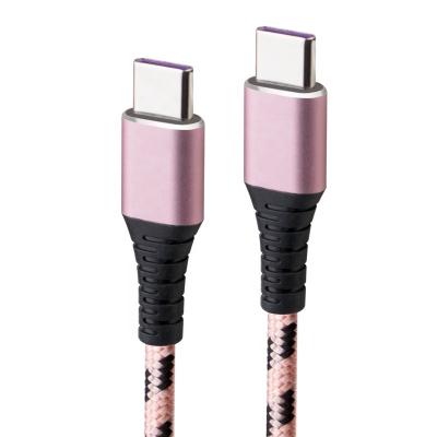 China Mobile Phone USB Nylon Braided Quick Charging Type C Cable For Xiaomi for sale