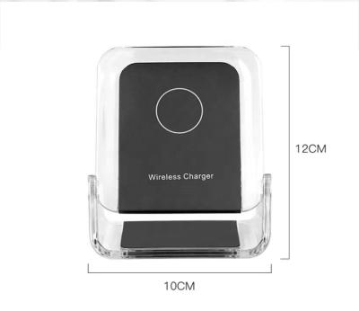 China Universal Smart Cell Phone Imagination For iPhone Samsung Mobile Phone Qi 10W Wireless Charger for sale