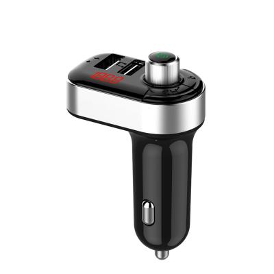 China 2020 New Car BT Car USB Charger Handsfree QC 3.0 Card Car Charger QC 3.0 Dual Disc Car FM Radio TF Music MP3 Player for sale