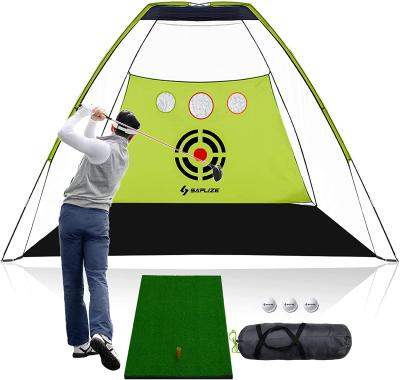 China Effective Golf Training Tools Professional High Quality Portable Folding Design Net Factory Wholesale Price Golf Chipping Net And Golf Nets For Backyard Training for sale