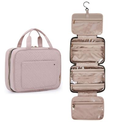 China Fashion Toiletry Bag Travel Bag with Hanging Hook, Water Resistant Makeup Bag Travel Cosmetic Organizer for sale