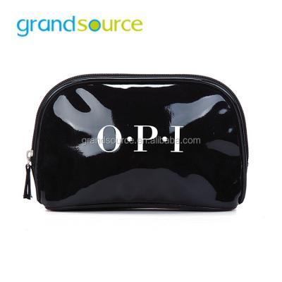 China Travel Used Best To Sell High End Black Cosmetic Vanity Packaging Bag for sale