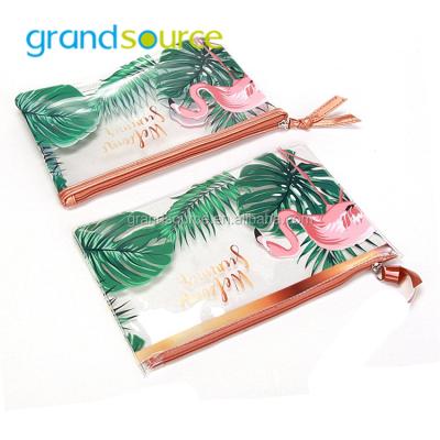 China Wholesale Cheap Portable Fashion PVC Makeup Pouch Bag for sale