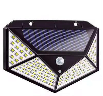 China 2022 Hot Sale Outdoor Solar Lamp PIR Motion Sensor Wall Light Residential Waterproof Solar Powered Solar Sensor Wall Light for sale