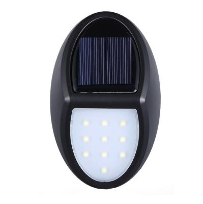 China New Waterproof Outdoor Garden Design IP65 Fence Solar Wall Wall Mounted Lamp For Landscape Driveway Backyard for sale