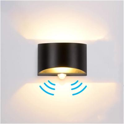 China Wholesale Modern Hotel Interior Decor Hallway Living Room Bedroom Aluminum Factory Induction Through Wall Light for sale