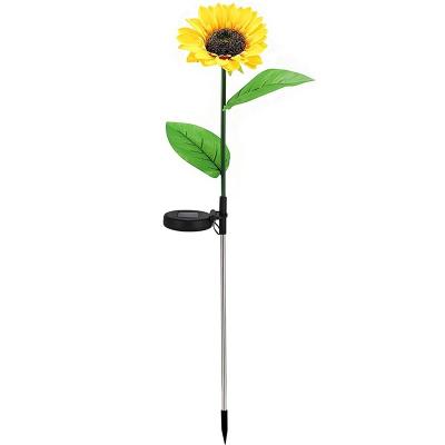 China Garden Factory Direct Supply Garden Decoration Yard Landscape Sunflower LED Lawn Outdoor Waterproof Solar Light for sale