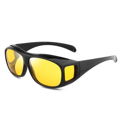 China Fashionable Retro Sports Day Night Driving Vision Glass Men Women Fashion Outdoor Sport Cycle Sunglasses for sale