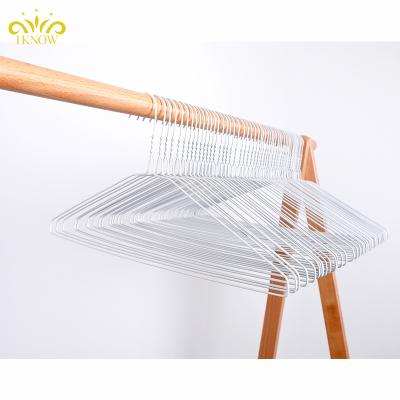 China Modern I KNOW Wire Hanger Laundry Use In Disposable Male Packaging for sale