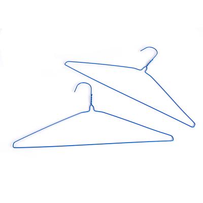 China Modern Wholesale Industrial Goods Disposable Slim Shirt I KNOW Laundry Bulk Galvanized Wire Hangers for sale