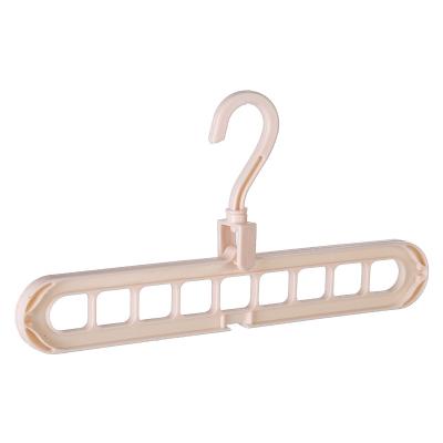 China KOREAN Wholesale Cheap Hot Selling High Quality Plastic 9 Holes With 360 Rotating Hook Storage Hangers for sale