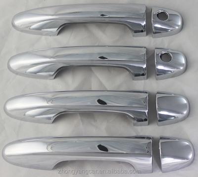 China Car Accessories ABS Plastic Chromed Door Handle Cover For REVO/INNOVA2016 for sale