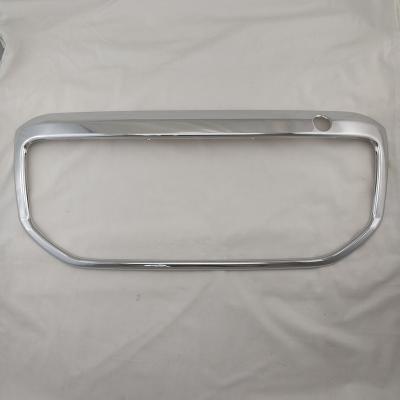 China 1995-2001 Toyota Picnic Ipsum Car Styling Stick Detector ABS Chrome License Frame Plate Rear Bumper Rear Junction Panel Covers For 1996-1998 Toyota Picnic Ipsum for sale