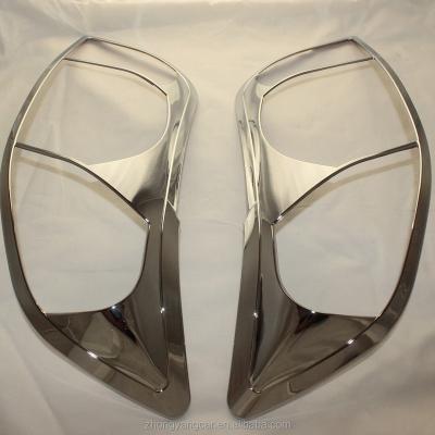 China High Quality ABS Front Lamp Cover Chromed ABS Plastic Accessories For COROLLA 2005 Head Light for sale