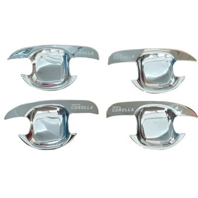 China High Quality ABS Car Door Handle ABS Chrome Door Handle Cup For 2005 COROLLA Field Player Door Handle Cover for sale