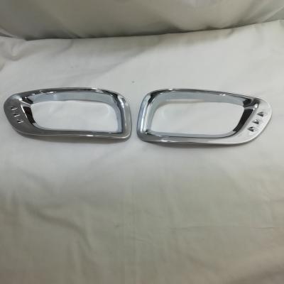 China High Quality ABS Chrome Car Plastic Accessories Fog Lamp Cover For INNOVA 2008 Fog Lamp Rim for sale