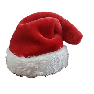 China BQW Xmas Christmas Supplies Merry Christmas Decorated Felt Santa Claus Hat for sale