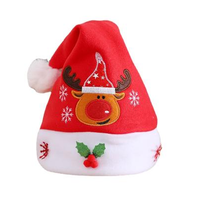 China Adult Christmas and Kids Christmas Decoration Christmas Hat Santa Claus Hat for sale