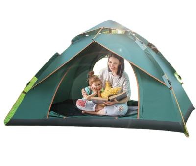 China Straight Bracing Type Outdoor Portable Waterproof Automatic Camping Tent For Sale for sale