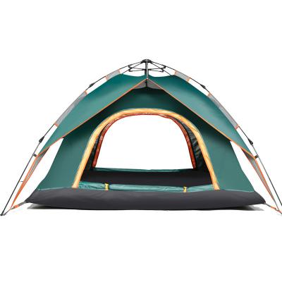 China Straight tie type automatic waterproof glamping tent mountaineering camping tent outdoor family camping tents for sale for sale