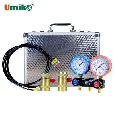 China High Precision AC Pressure Gauge Set Adjustable Compact Multifunctional for sale