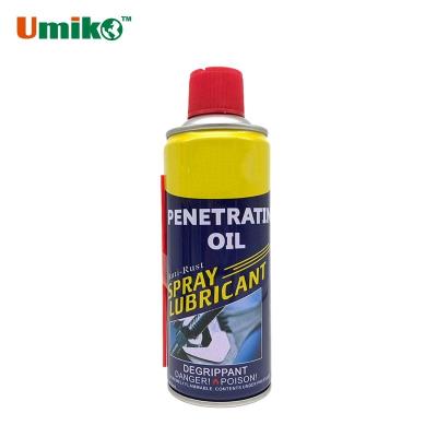 China Loosen Screws Automotive Rust Prevention Spray Eco Friendly Car Care Cleaner for sale