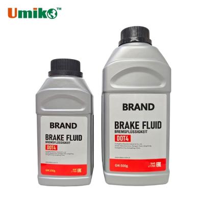 China Rust Prevention Car Brake Fluid Dot4 Dot3 Anti Corrosion Motorcycle Brake Oil for sale