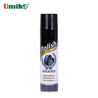 China Multi Purpose Tyre Foam Cleaner Spray Convenient Polishing Tire Cleaning Foam for sale