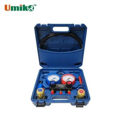 China Portable Refrigeration Gauge Set Easy Operation Automotive Ac Gauge Set for sale