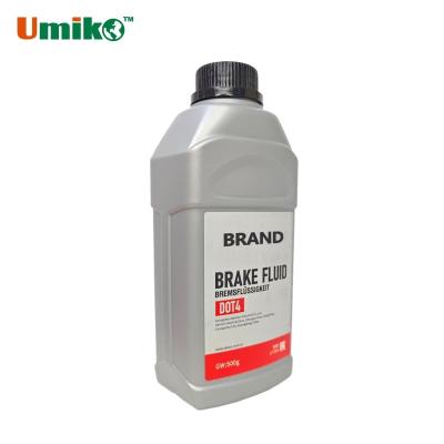 China Multipurpose Full Synthetic Brake Fluid High Temperature Stability Brake Disc Lubricant for sale