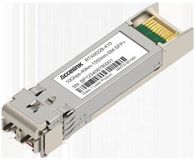 China Compatible Links SFP-10G-ER Fiber Tx1550nm/Rx1260~1620nm 10G 40Km SFP Transceiver Gigabit Ethernet Optical Module Huawei LC for sale