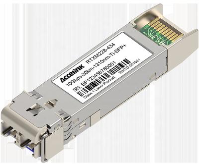 China Pre-transport 10G 1270nm/1330nm LC wireless SFP transceiver 20km bidi SFP optical fiber module for sale