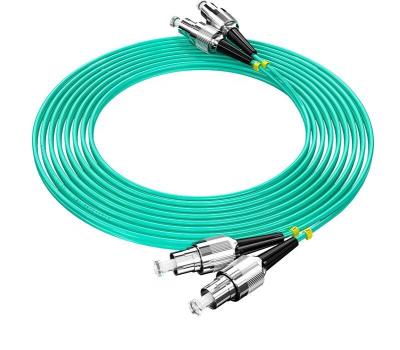 China FTTX 2.0mm OM3 Multimode Duplex Core SC LC FC Fiber Optic Patch Cord for sale