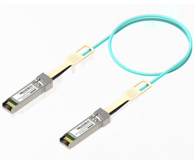 China Multimode 850nm 25G Fiber Optic Cable SFP28 AOC Active Ethernet 25G SFP28 AOC 1m 2m 10m 20m for sale