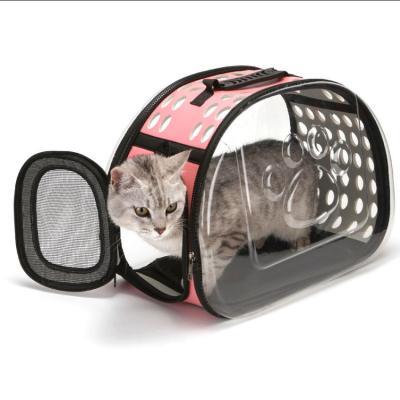 China Sustainable Cats Puppies Airline Approved Travel Hiking Outdoor Use Walking Pet Carrier for sale