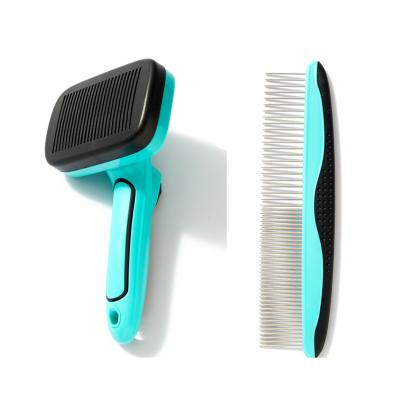 China Viable Comb Chinese Dog Grooming Pet Brush Dog Making Comfortable Cat Comb Brushes for sale