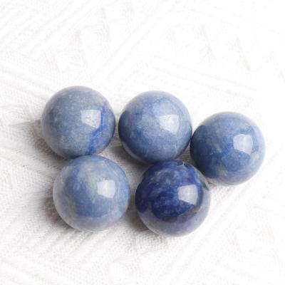 China China Hot Sale 30mm Natural Crystal Blue &Green&Purple&Orange Aventurine Sphere For Home Healing Decoration&Gifts for sale