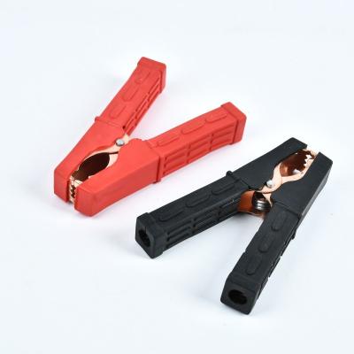 China Car Hot sale insulated large battery alligator clips 200amp large car battery clamps for sale