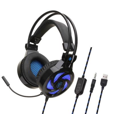 China Computer Game Earphone PS4 Headset Gaming Earphones Headset Stereo Gaming Headset Earphone With MIC LED Light for sale