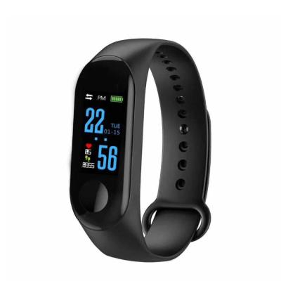 China Newest 0.96 Inch Color Screen Touch Screen Smartwatch Heart Rate Sleep Smart Band Wristband Match For Mobile Phone for sale