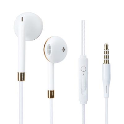 China In-Ear Headphones and Earphone Dual Driver Wired Stereo Sport Earphone 3.5mm Plug Original Band Bass Earbuds For Mobile Phone for sale