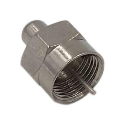 China RF Zinc F Male Connector 75Ohm Terminator for sale