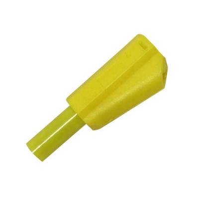 China audio & 4MM Safety Shield Visual Seal Insulated Banana Plug for sale