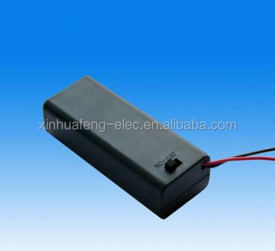 China High Quality PP 1AA UM-3 Battery Holder with Cover and Switch for sale