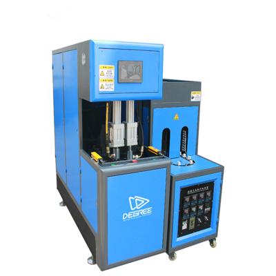 China Low Price 2 Cavity Semi Automatic Pet Bottle Blowing Machine 50cl To 60cl for sale