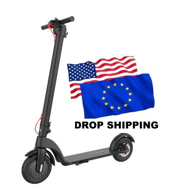 China Unisex 2 Wheel City Rider 25km/h 9 Inch Tire 36v Battery Drop Boat Skuter Monopattino Elettrico Electric Scooters USA Wearhouse Dirct for sale