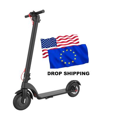 China Best Selling Matt Black Finished New Design USA Warehouse Unisex Customizable Big Boat Drop Price Warehouse Electrico Easy Ride Scooter for sale