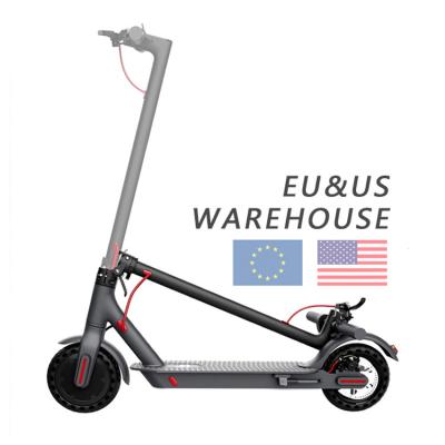 China Dropshipping EU USA UK Europe Poland Unisex Warehouse Fold Up Electric Kick E-scooter Adult Electro Electric Scooter for sale